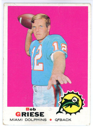 Bob Griese 1969 Topps Card #161