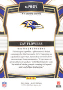 Zay Flowers 2023 Panini Select Rookie Card