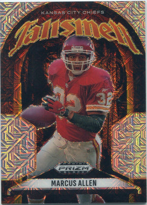 Marcus Allen 2025 Panini Prizm Black Talismen Mojo Prizm Card #10 17/25