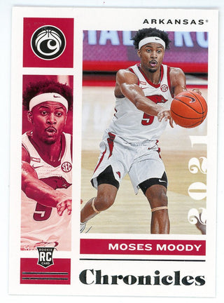Moses Moody 2021 Panini Chronicles Draft Picks #11