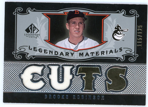 Brooks Robinson 2007 Upper Deck Legendary Materials Cuts Patch Relic #LM-BR1