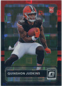 Quinshon Judkins 2025 Panini Donruss Optic Black Pandora Prizm RC #12 103/149