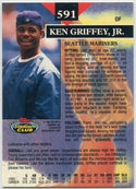 Ken Griffey Jr. 1992 Topps Stadium Club Members Choice Card #591