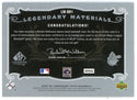 Brooks Robinson 2007 Upper Deck Legendary Materials Cuts Patch Relic #LM-BR1