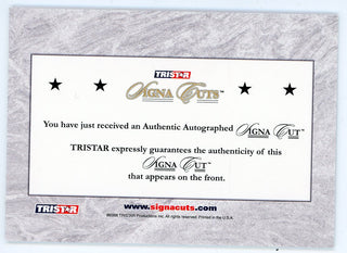 Jeff Reardon Autographed 2008 Tristar Signa Cuts
