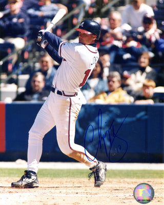 Chipper Jones Autographed 8x10 Photo
