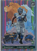 D'Andre Swift 2020 Panini Donruss Optic Downtown RC #DT-39