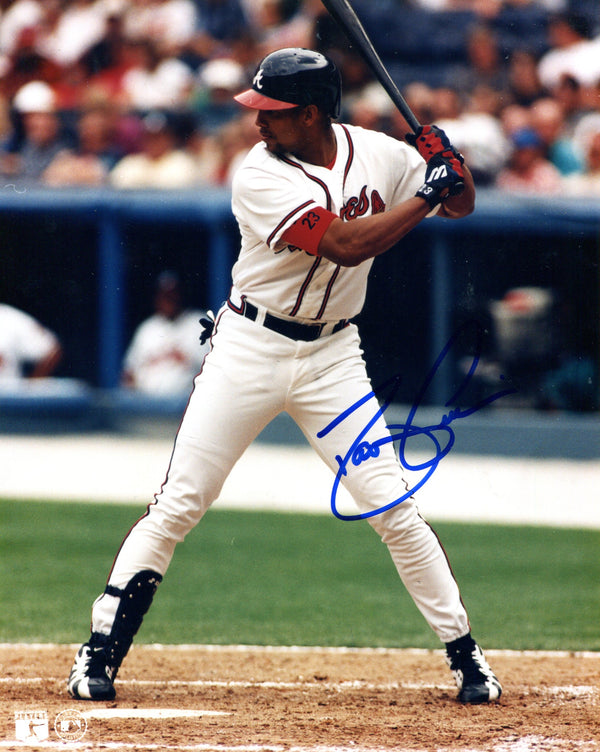 Dave Justice Autographed 8x10 Photo