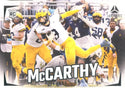 JJ McCarthy 2024 Panini Luminance Rookie Card #187