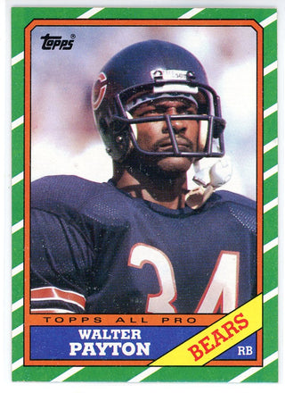 Walter Payton 1986 Topps All-Pro Card #11
