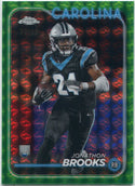 Jonathon Brooks 2024 Topps Chrome Green Geometric Refractor RC #216 72/99