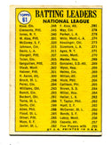 Pete Rose/Bob Clemente/Cleon Jones  1969 National League Batting Leaders  #61