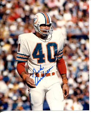 Dick Anderson Autographed 8x10 Football Photo