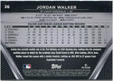 Jordan Walker 2024 Topps Chrome Black Card #36