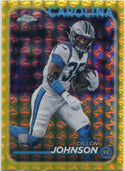 Dillon Johnson 2024 Topps Chrome Yellow Geometric Refractor RC #274 75/75