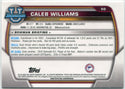 Caleb Williams 2022 Bowman Chrome University RC #50
