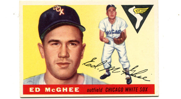 Ed McGhee 1955 Topps #32 Card