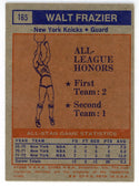 Walt Frazier 1971-72 1st Team NBA All-Stars #165