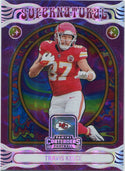 Travis Kelce 2020 Panini Contenders Supernatural Card #9