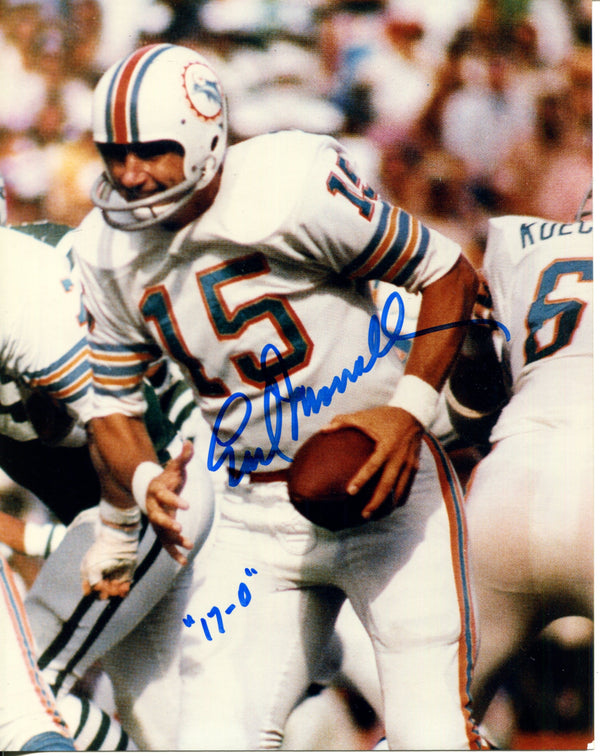 Earl Morrall Autographed 8x10 Photo