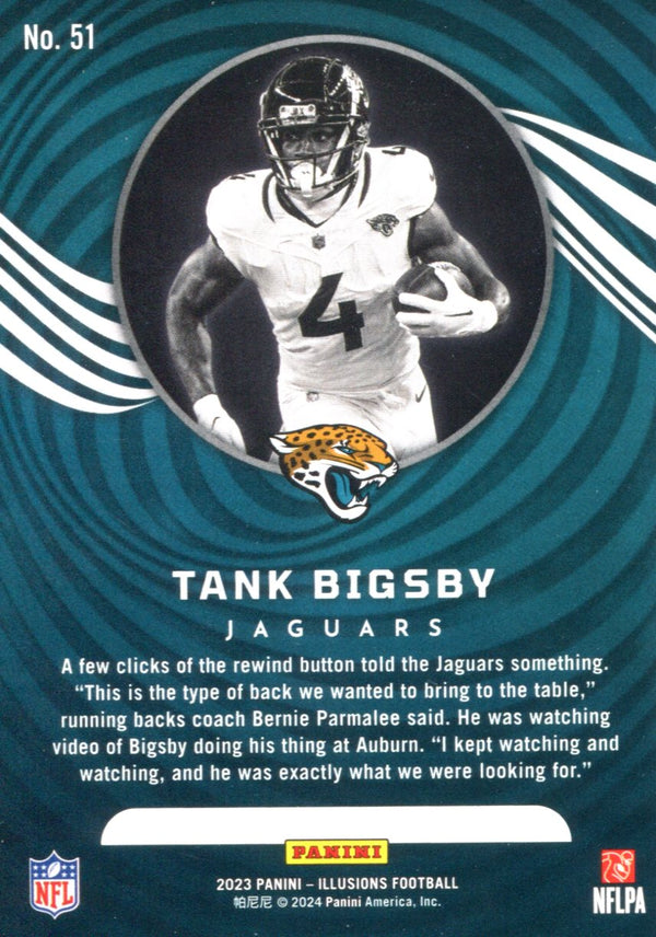 Tank Bigsby 2023 Panini Illusions Rookie Card #51