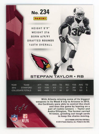 Stepfan Taylor 2014 Panini Silver Spectra Rookie #234 Card 1 of 1