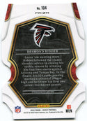 Desmond Ridder 2022 Panini Select Black & Green Prizm Die Cut Rookie Card
