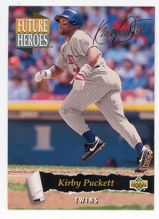 Kirby Puckett 1993 Upper Deck Future Heroes