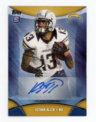 Keenan Allen 2013 Topps Certified Autograph Issue Rookie Card #TA-KA