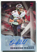 Desmond Ridder Autographed 2022 Panini Chronicles Gridiron Kings Rookie Card /75