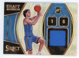 Josh Giddey 2021-22 Panini Select Draft Selections Patch Relic #DS-JGD