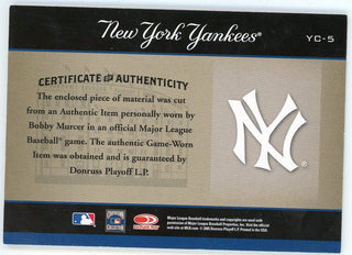 Bobby Murcer 2005 Donruss Greats Clippings Patch Relic #YC-5