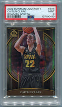 Caitlin Clark 2022 Bowman University Invicta RC #BI-15 PSA Graded 9
