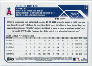 Shohei Ohtani 2023 Topps Card #17