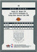 Kobe Bryant 2004 - 2005 Fleer Limited Skybox Card #69