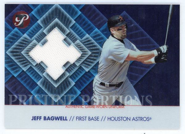 Jeff Bagwell 2002 Topps Pristine Portions Patch Relic #PP-JB