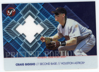 Craig Biggio 2002 Topps Pristine Portions Patch Relic #PP-CB