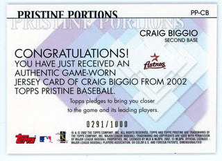 Authentic Craig Biggio Houston Astros 2002 BP Jersey - Shop