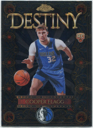 Cooper Flagg 2025 - 2026 Topps Chrome Destiny RC #D-1