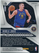 Nikola Jokic 2024 - 2025 Panini Prizm Green Prizm Card #129