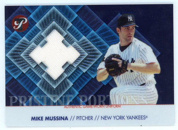 Mike Mussina 2002 Topps Pristine Portions Patch Relic #PP-MM