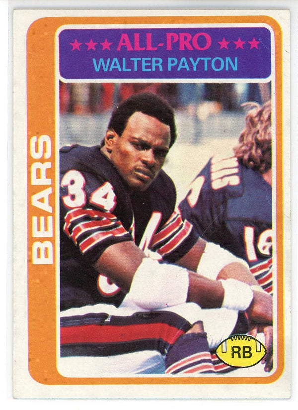 Walter Payton 1978 Topps All-Pro Card #200