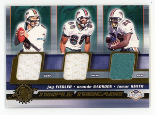 Triple threads 2001 Pacific Authentic Game-Worn Jersey #24 Card