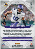 Justin Jefferson 2024 Panini Phoenix Stars Parallel Card #91 5/180
