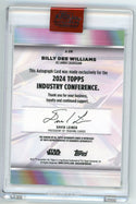 Billy Dee Williams 2024 Topps Industry Conference Autographed Card #A-BW
