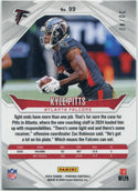 Kyle Pitts 2024 Panini Phoenix Pink Parallel Card #99 30/40