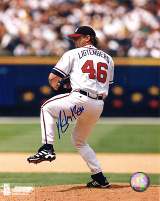 Kerry Ligtenberg Autographed Pitching 8x10 Photo