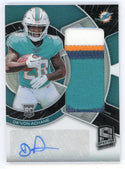 De'Von Achane Autographed 2023 Panini Spectra Patch Relic #RAD-DAC