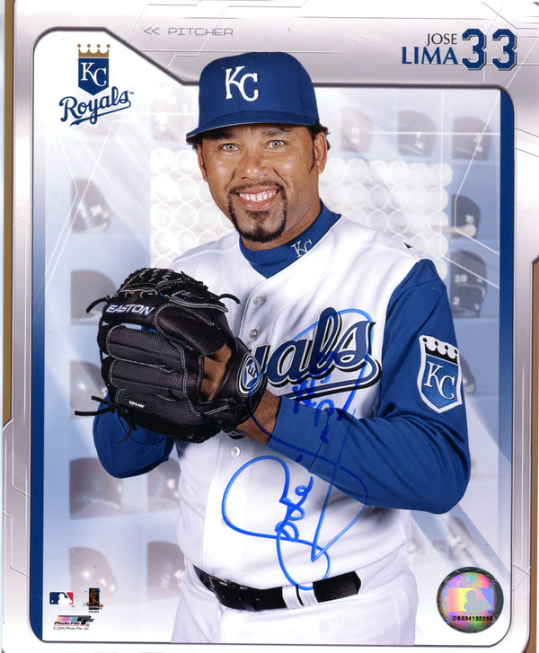 Jose Lima Autographed 8x10 Photo