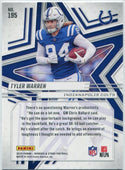 Tyler Warren 2025 Panini Rookies & Stars Purple Parallel RC #195 864/999